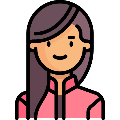 Woman caucasian profile user icon