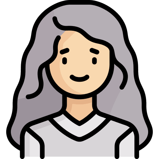 Woman woman long hair people icon