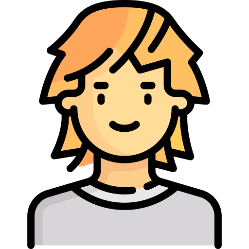 Man avatar blonde profile icon