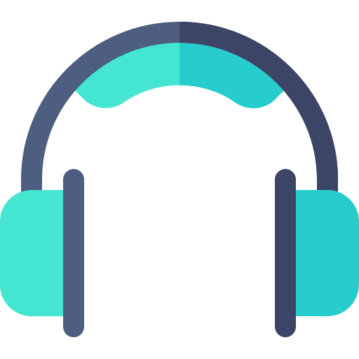 Ear protector protective caucasian icon