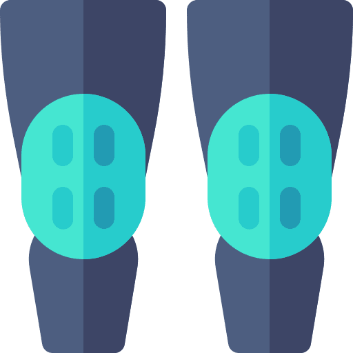 Knee pad security knee pads knee pad icon