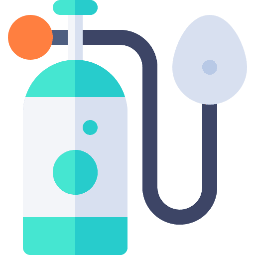 Oxygen tank sports and competition swimming ocean icon