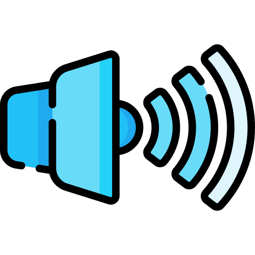 Sound audio speaker music and multimedia icon