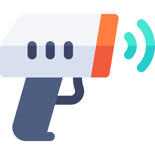 Thermometer gun thermometer medical thermometer gun icon