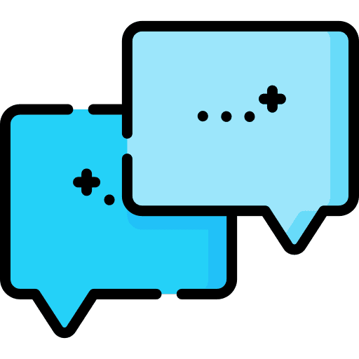 Chat box chat box message speech bubble icon