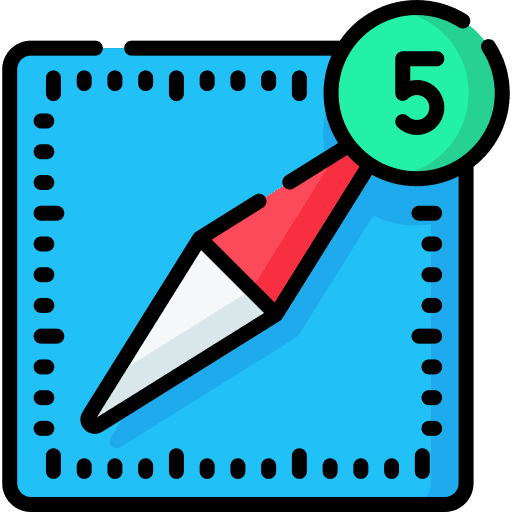 Compass app compass notification icon