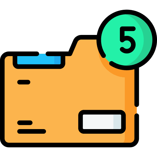 Document archive document notification icon