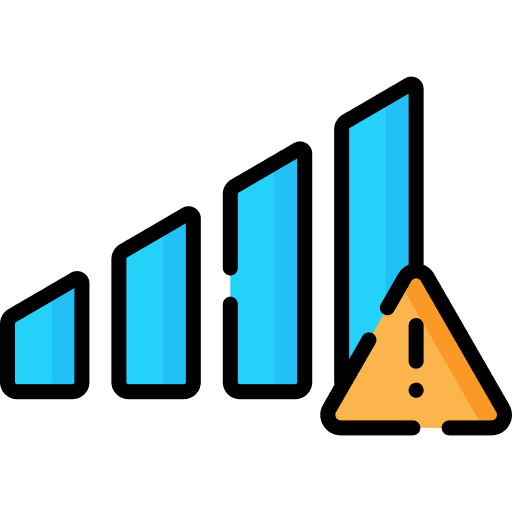 Signal interface connection signal icon