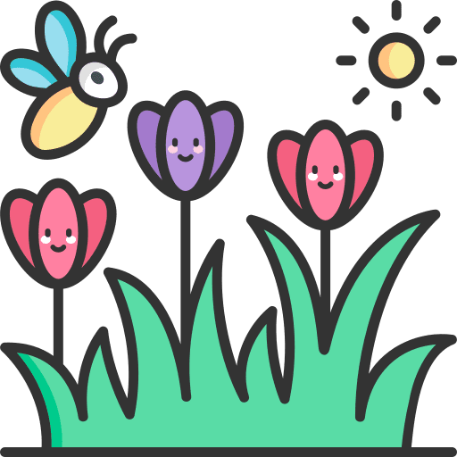 Flowers season blossom flowers icon
