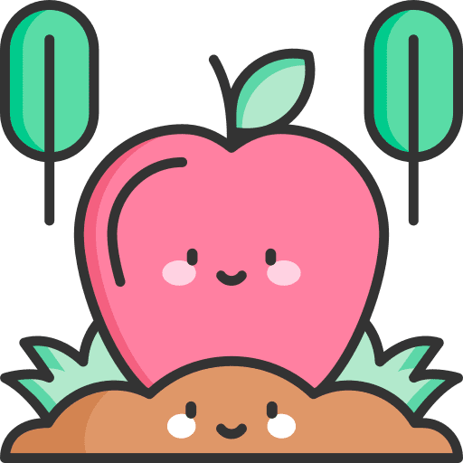 Apple spring apple harvest icon