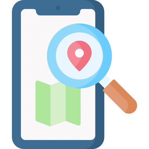 Location placeholder search location icon