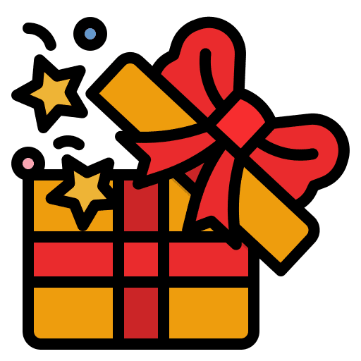 Gift box gift box present box package icon