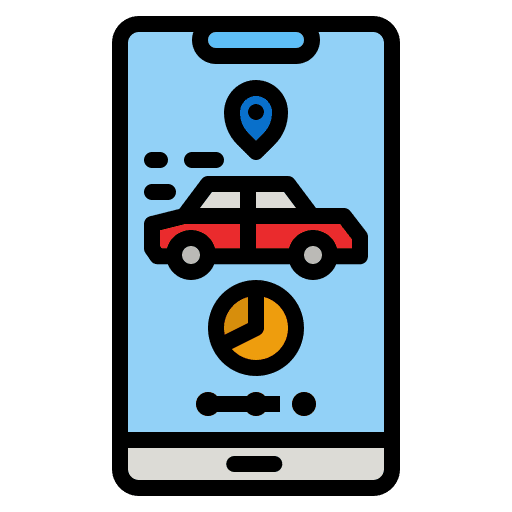 Application mobile application delivery icon