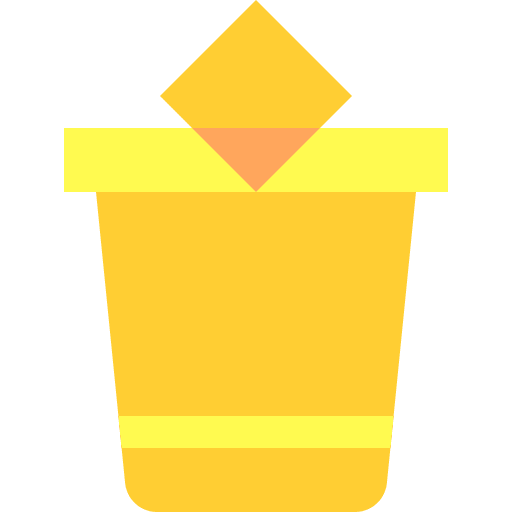 Delete file rubbish bin delete file trash icon