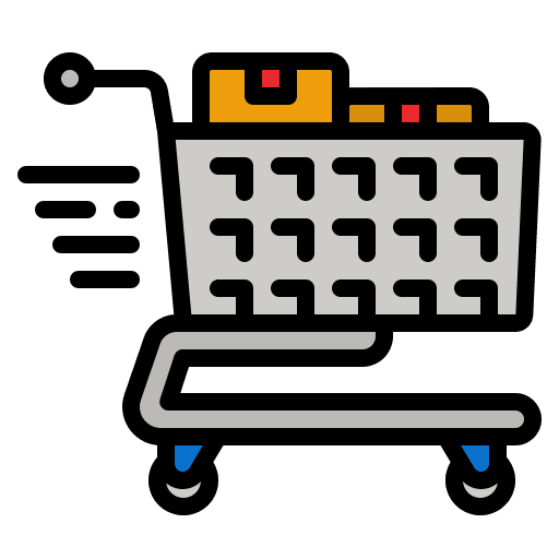 Shopping cart shopping center shop market icon