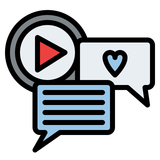 Film review entertainment movie play button icon