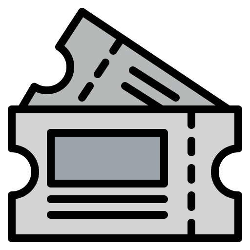 Movie tickets movie movie tickets ticket icon