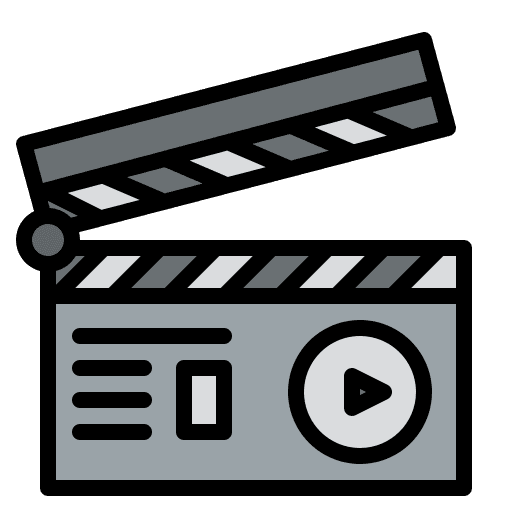 Clapperboard director clapperboard film icon