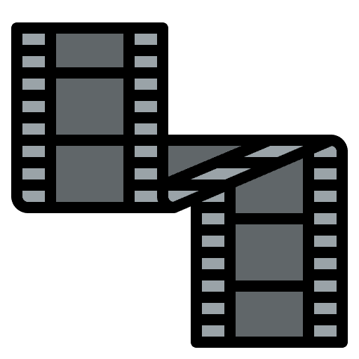 Film film reel entertainment filming icon