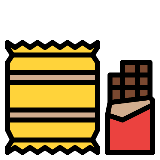 Snacks movie furniture and household entertainment icon