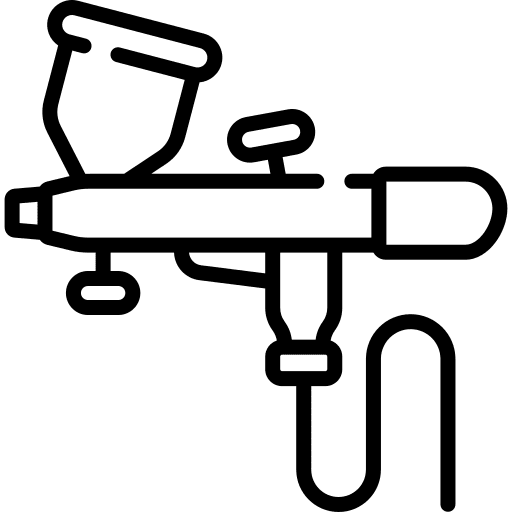 Airbrush airbrushes airbrush spray paint gun icon