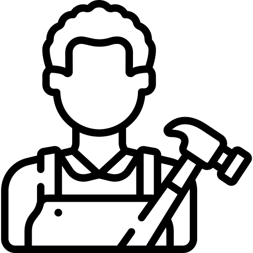 Craftsman hammer blonde artistic icon