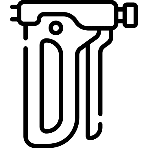 Staple gun office staple gun construction and tools icon