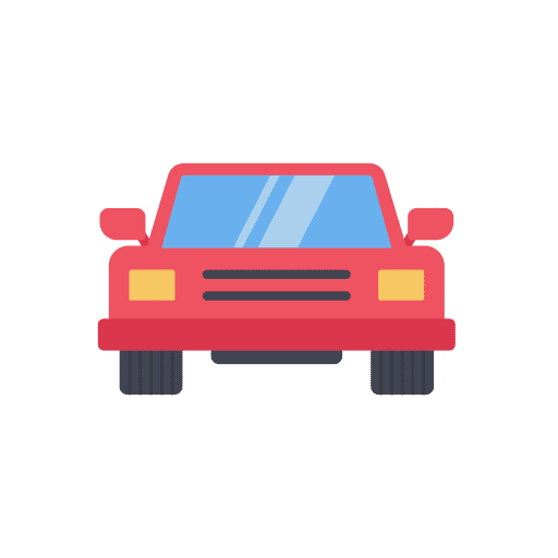 Car automobile transportation vehicle icon