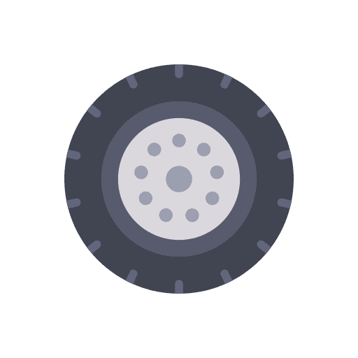 Wheel rim car wheel transportation icon
