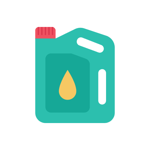 Fuel diesel petrol can icon