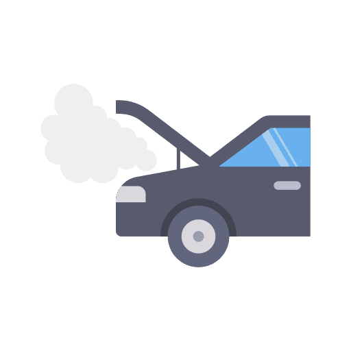 Broken car car broken car transportation icon