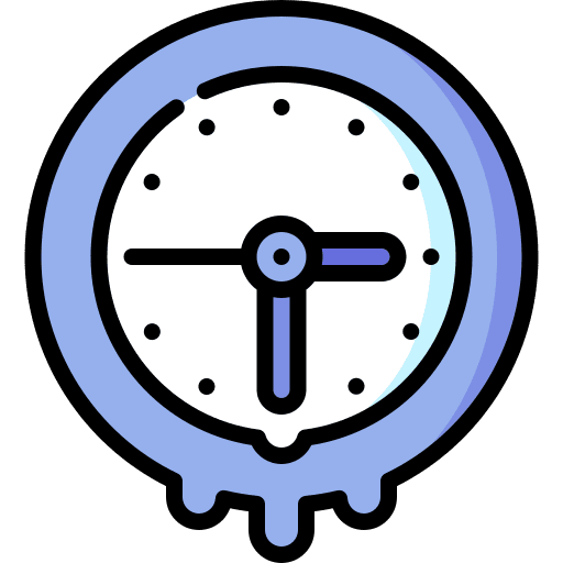 Clock slow wall clock clock icon