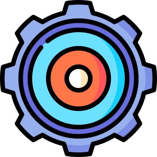 Management settings management strategy icon
