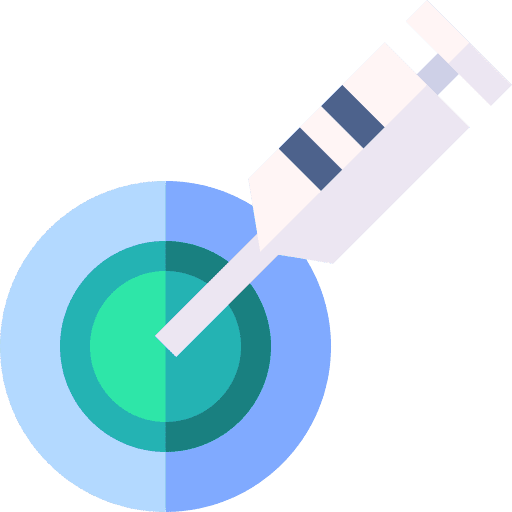 Cell cell lab education icon