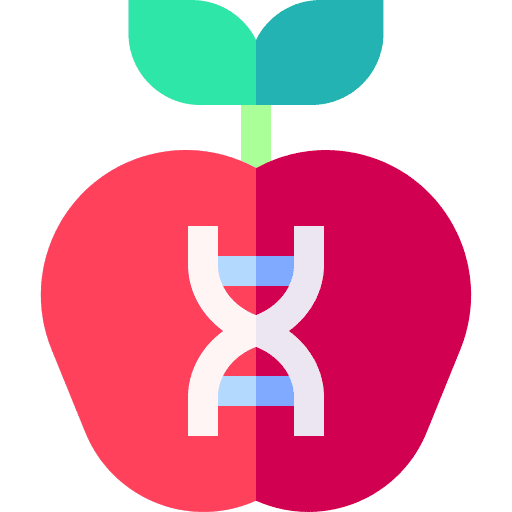 Gmo food food and restaurant gmo food transgenic icon