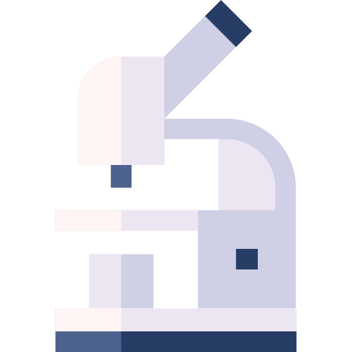 Microscope education scientist microscope icon