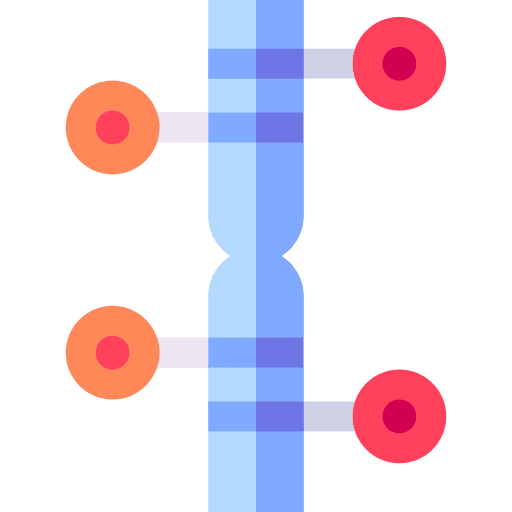 Chromosome dna chromosome education icon
