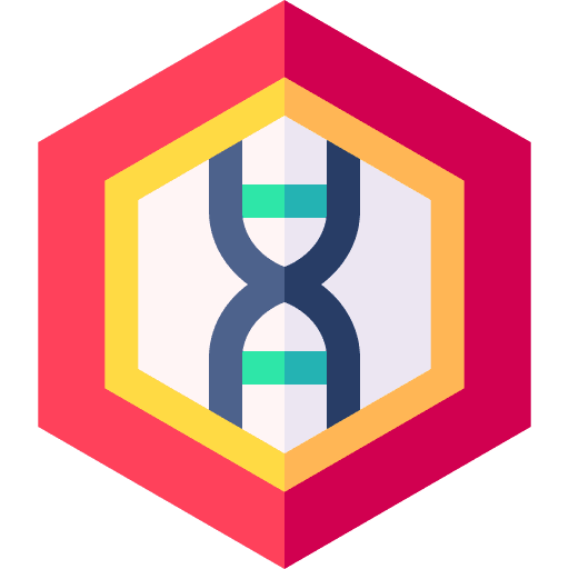 Dna genetical genetic deoxyribonucleic acid icon