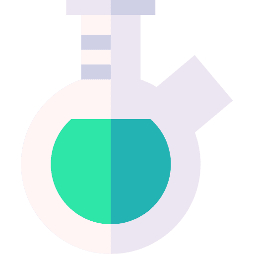 Flask education lab science icon