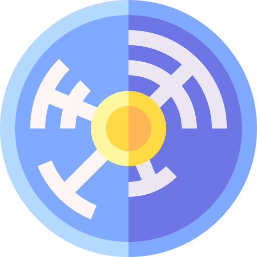 Cell education biology science icon