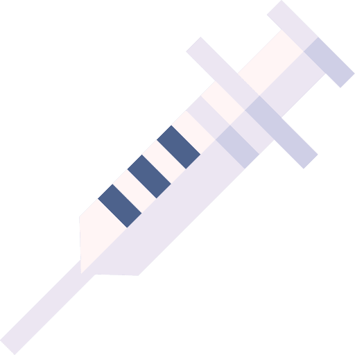 Syringe vaccine healthcare and medical shot icon