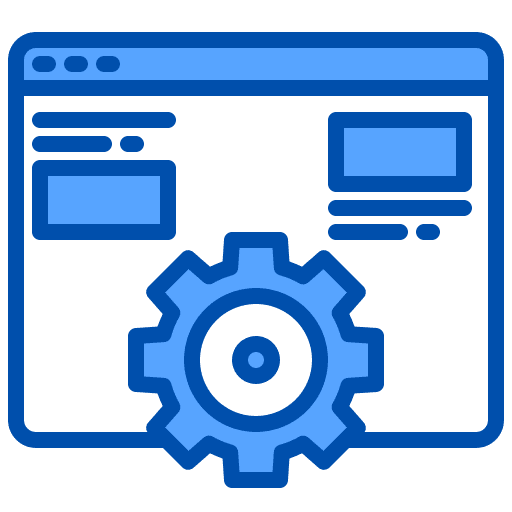 Setting setting repair seo icon