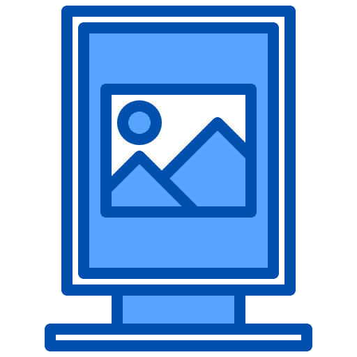 Street sign marketing street sign advertising icon