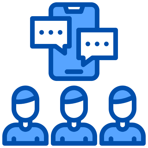 Teamwork people members team icon