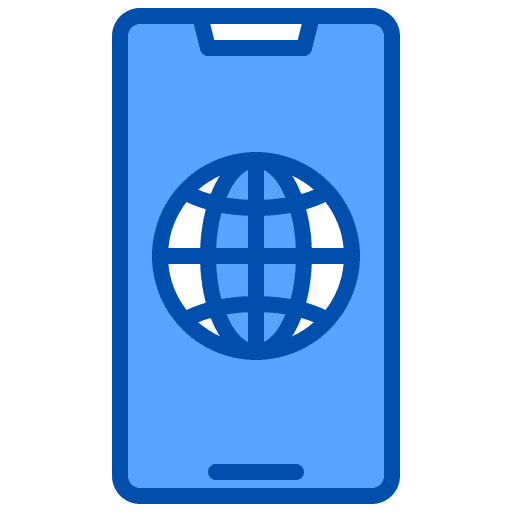 Internet world seo seo and web icon