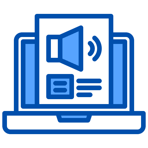 Laptop marketing campaign laptop icon