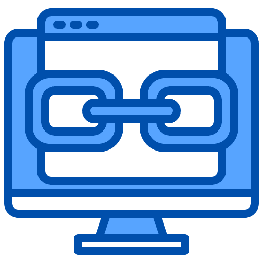 Link link seo and web interface icon