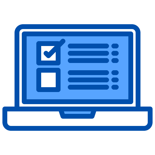 Poll check rate seo icon