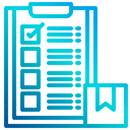 Checklist box checklist criteria icon