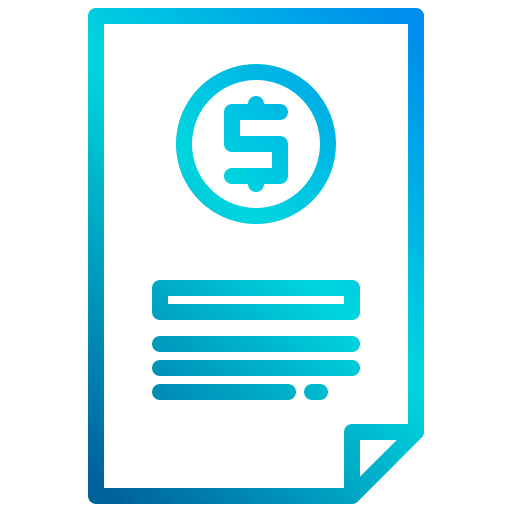 Invoice invoice approve bill icon